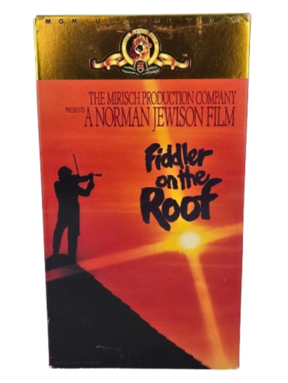 Vintage VHS Fiddler on the Roof MGM 1988 Muscial Drama Movie Fiddle Violin